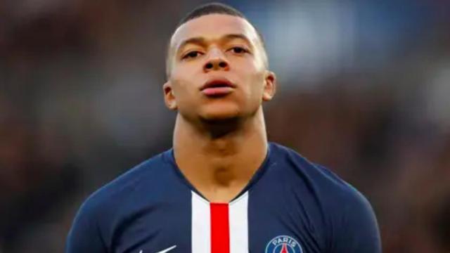 Mbappé, con el PSG