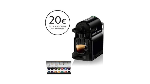 Oferta del día en Amazon: cafetera Nespresso Inissia De'Longhi al 18% de descuento