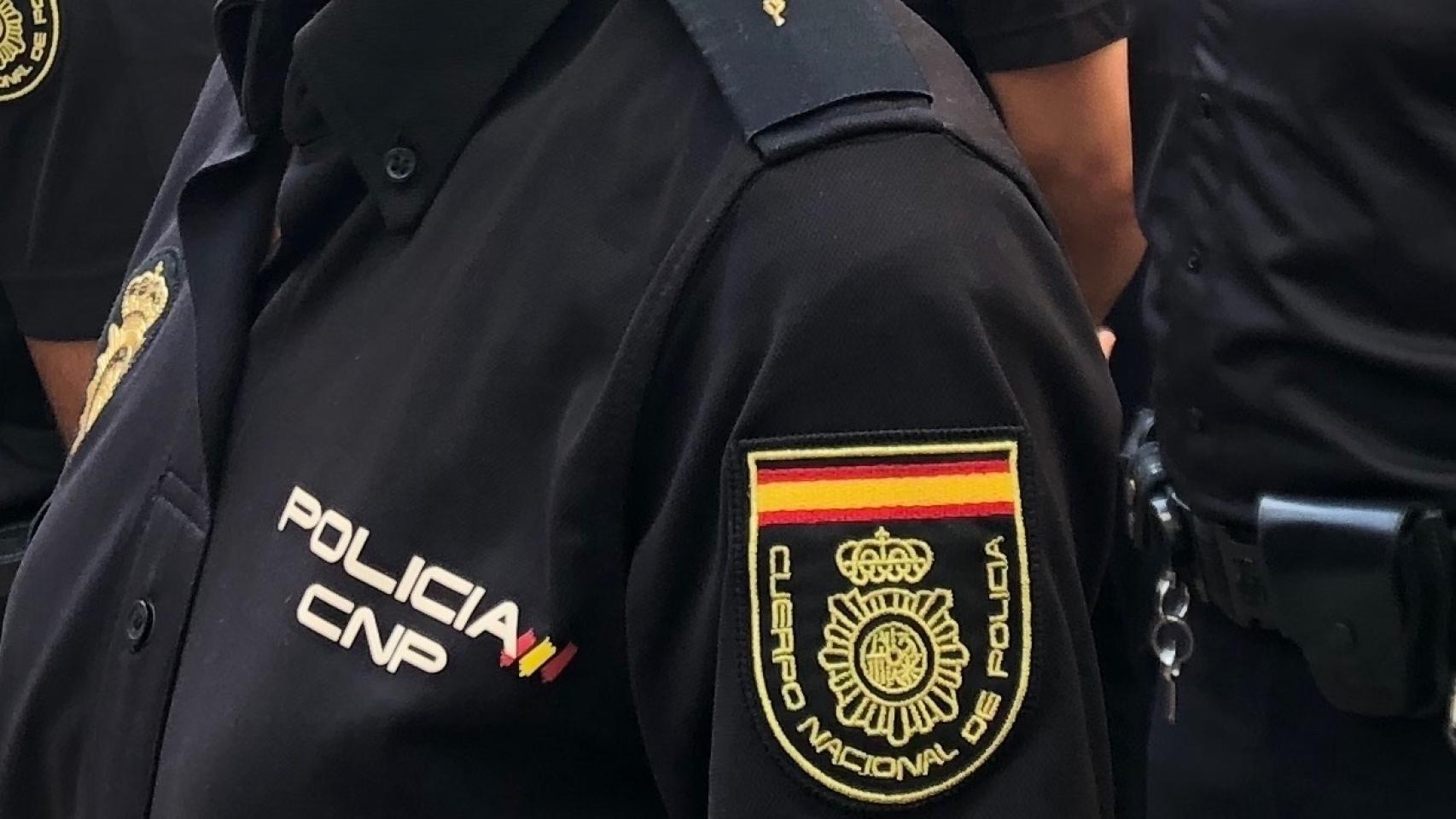 Un agente de la Policía Nacional.