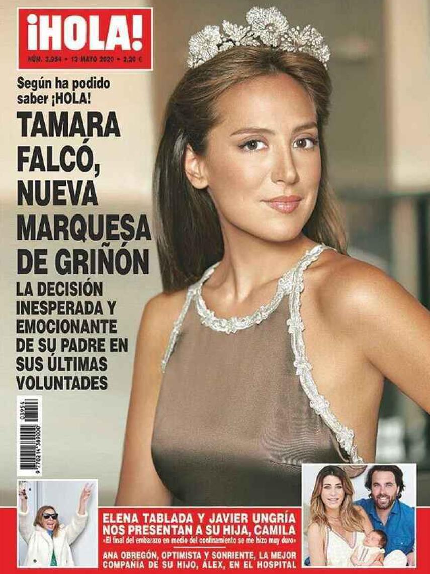 Portada de la revista '¡HOLA!'.