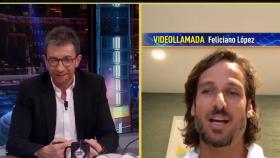 Feliciano López en 'El Hormiguero'.