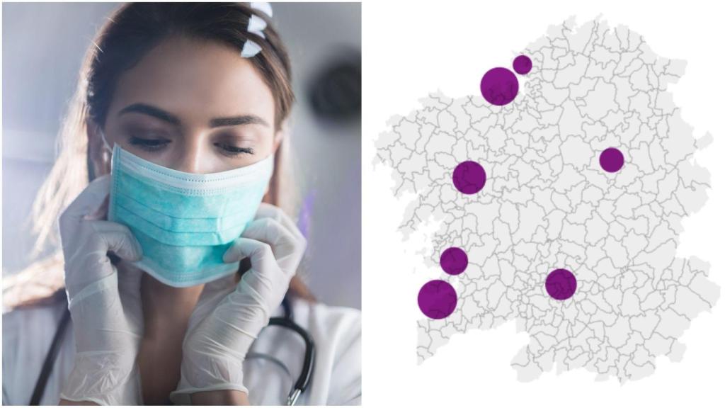 Coronavirus: 46 nuevos contagios en Galicia y 9.097 casos positivos en total