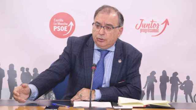 Fernando Mora, presidente del Grupo Parlamentario Socialista en las Cortes de Castilla-La Mancha