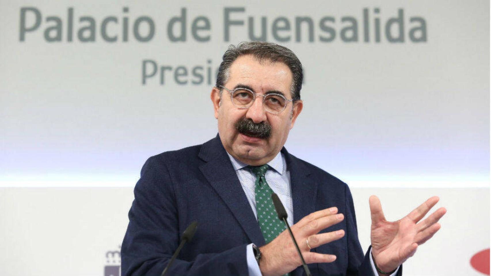 Jesús Fernández Sanz, consejero de Sanidad de Castilla-La Mancha, en una imagen reciente