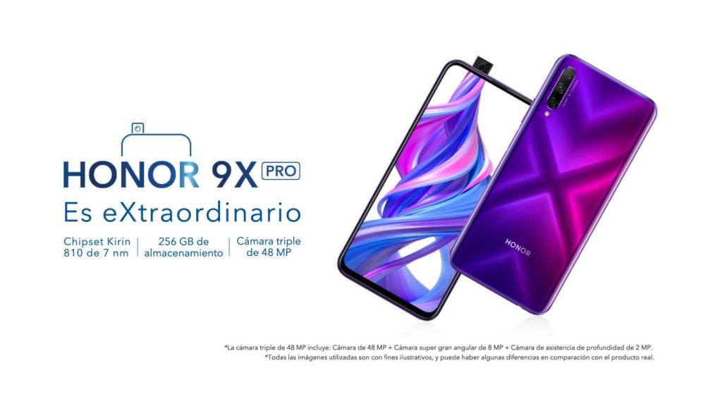 Nuevo Honor 9X Pro.