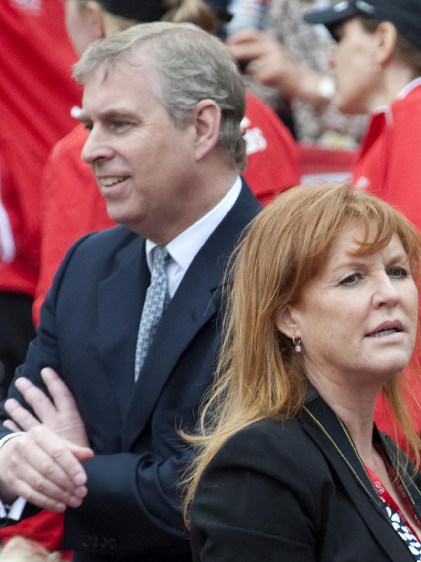 Andrés de York y Sarah Ferguson.