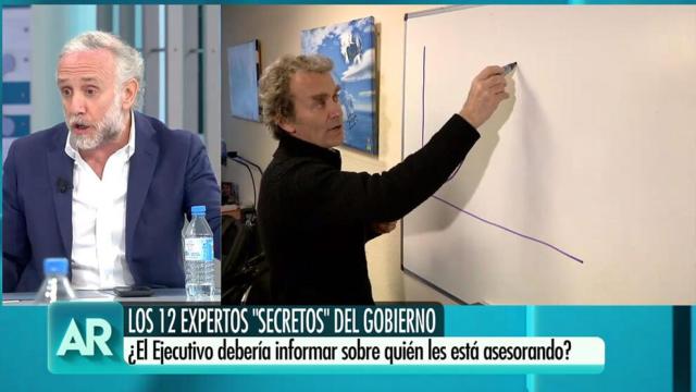 Eduardo Inda, en su intervención en 'El programa de Ana Rosa'