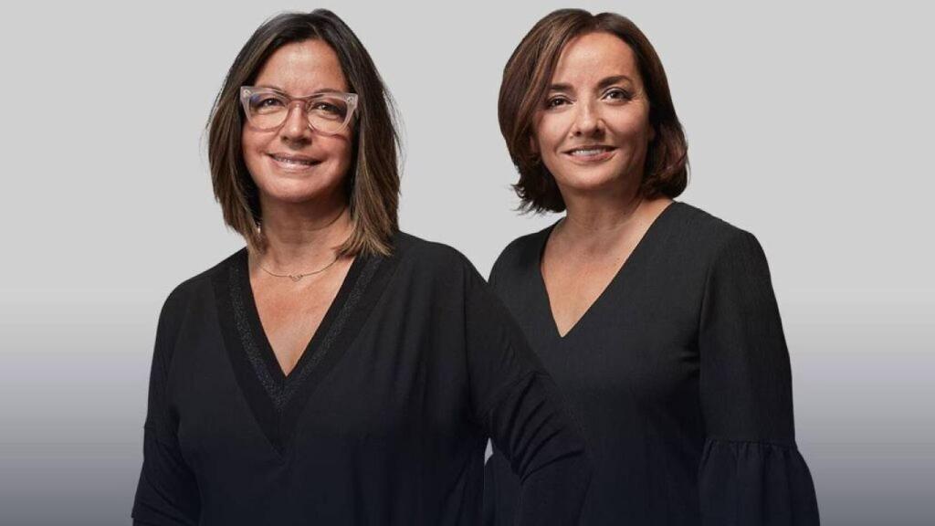 Àngels Barceló y Pepa Bueno, presentadoras de Cadena Ser, en una imagen de archivo.