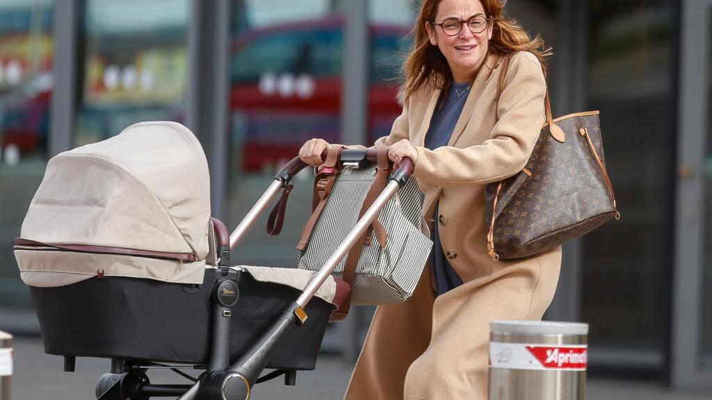 Toñi Moreno está viviendo el confinamiento junto a su hija Lola.