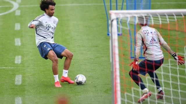 El Bayern Múnich ya se entrena en grupo para volver del parón