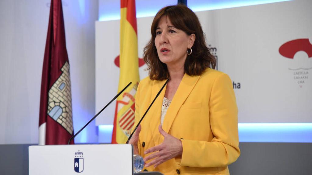 Blanca Fernández, portavoz del Gobierno de Castilla-La Mancha (Foto: JCCM)