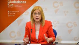 Carmen Picazo, portavoz del Grupo Parlamentario Ciudadanos en las Cortes de Castilla-La Mancha