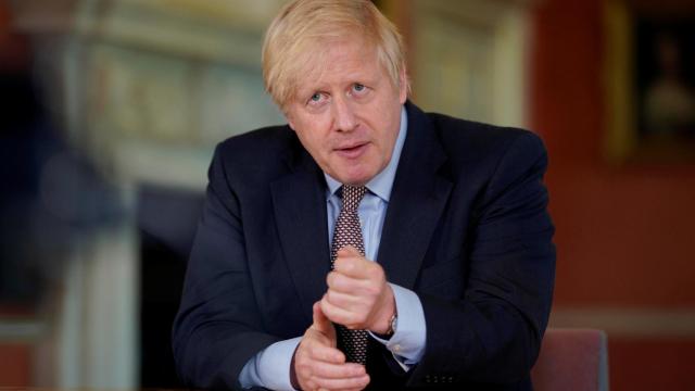 El primer ministro de Reino Unido, Boris Johnson.