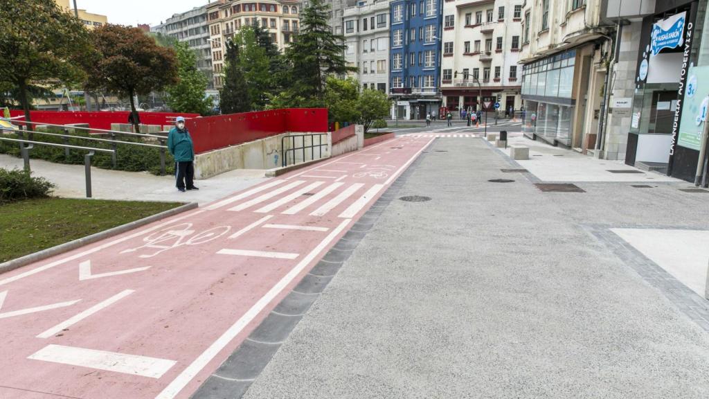 cuatro caminos senda peatonal alcalde puga y parga