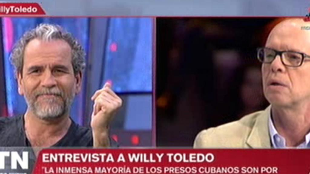 Willy Toledo se enfrenta a Jaime González en 'Un tiempo nuevo'