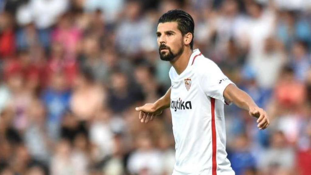 Nolito, en un partido del Sevilla