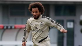 Marcelo se entrena en Valdebebas