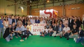 Stand de 'Sabores de la Provincia de Sevilla' en la feria Andalucía Sabor.