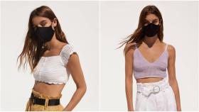 Inditex usa modelos con mascarillas en la nueva colección de Bershka