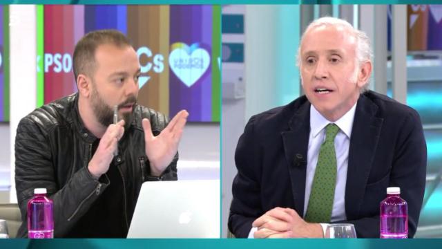 Antonio Maestre y Eduardo Inda (Telecinco)