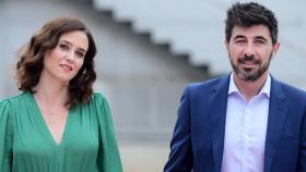 Isabel Díaz Ayuso y su pareja, Jairo Alonso.