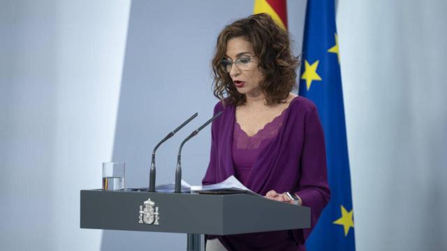 La ministra de Hacienda y portavoz del Gobierno, Maria Jesús Montero