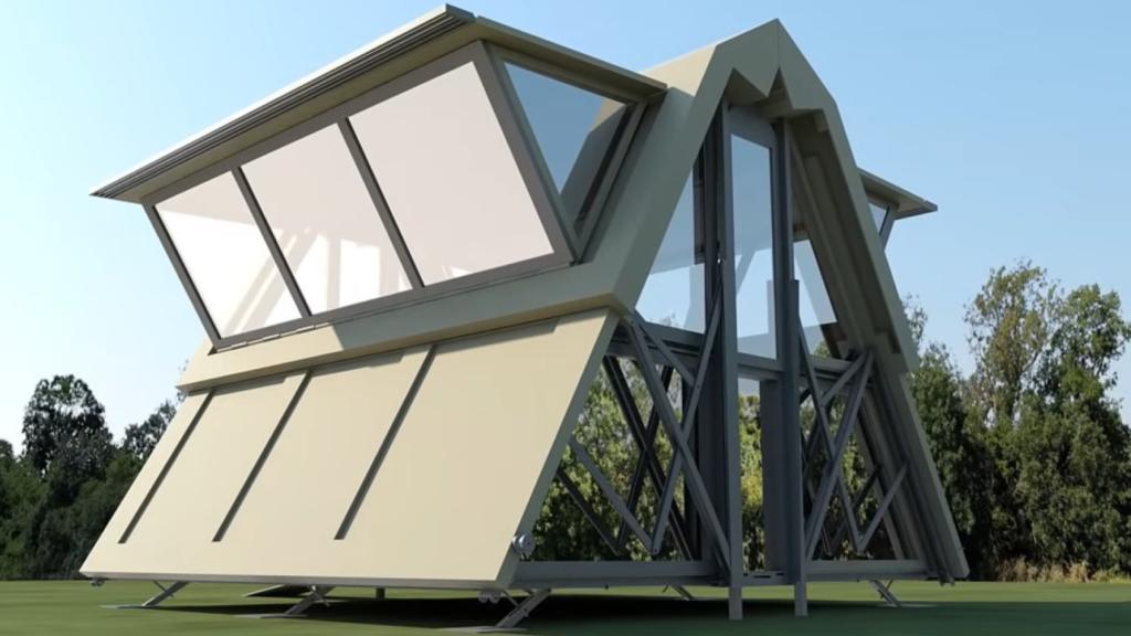 Casa plegable de Ten Fold Engineering