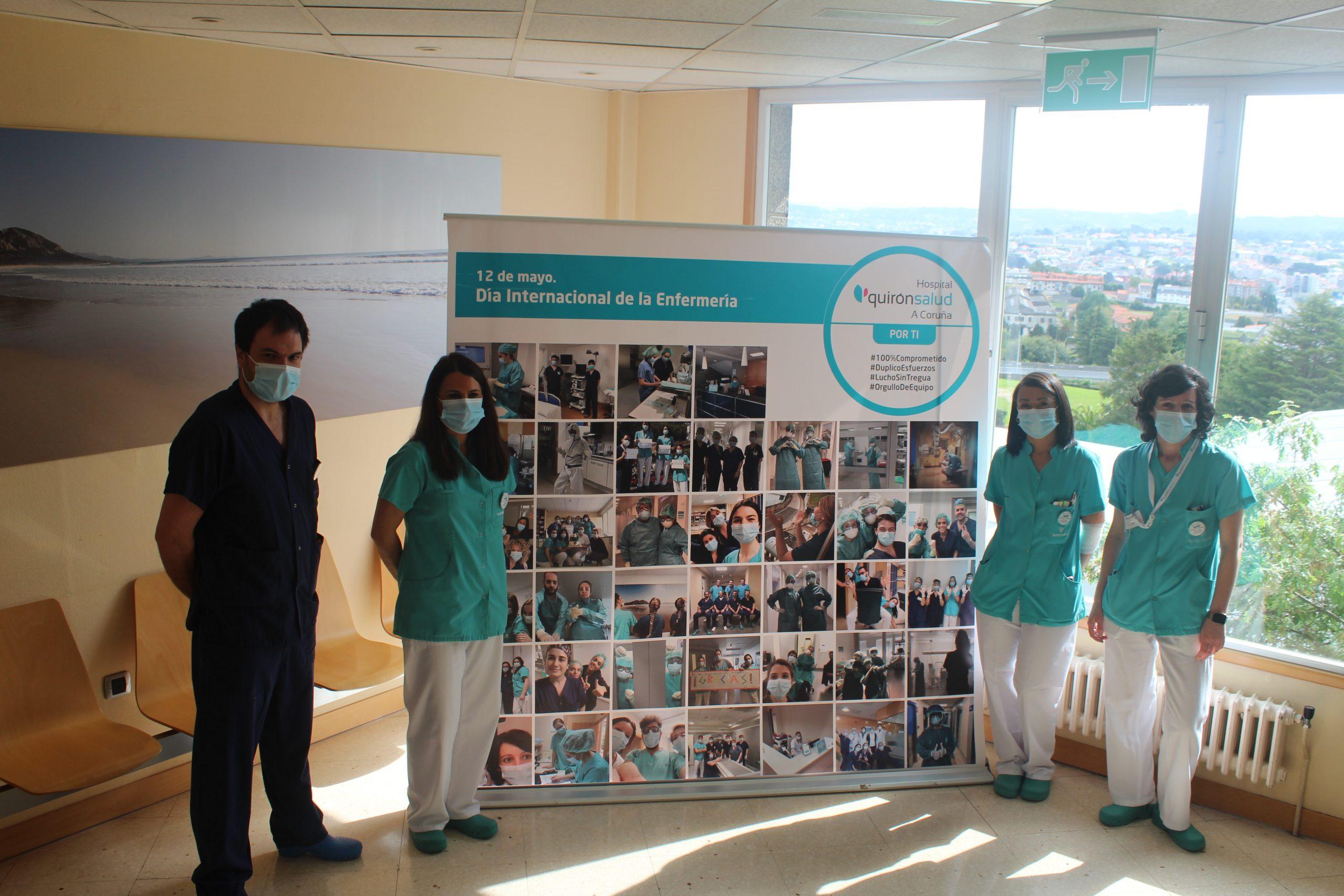 Exposición fotográfica en honor a las enfermeras del Hospital Quirónsalud.