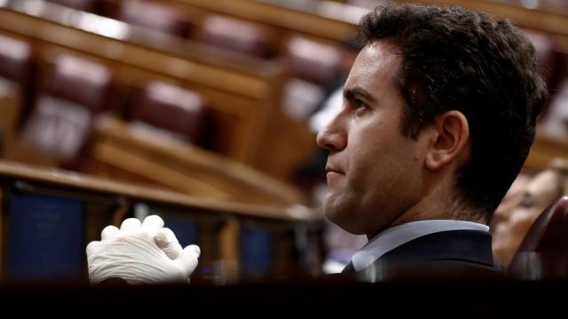 Teodoro García Egea, secretario general del PP, en el Congreso.