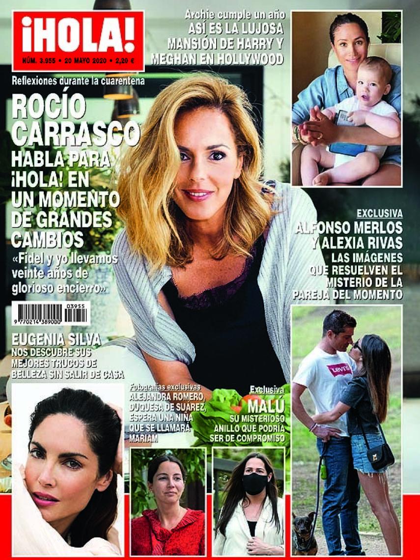 Portada de ¡Hola! con la entrevista a Rocío Carrasco.