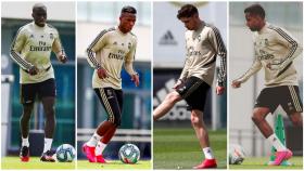 Mendy, Vinicius, Valverde y Rodrygo