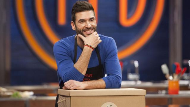 Iván Mariñas durante una prueba de MasterChef.