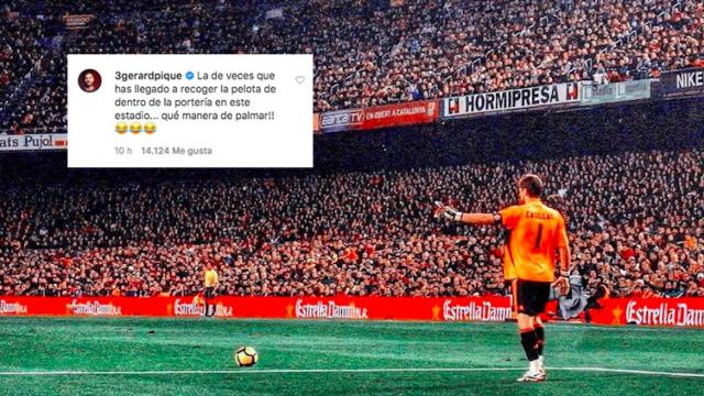 El vacile de Piqué a Casillas en redes sociales