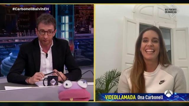 La deportista ha sido entrevistada este jueves por Pablo Motos.