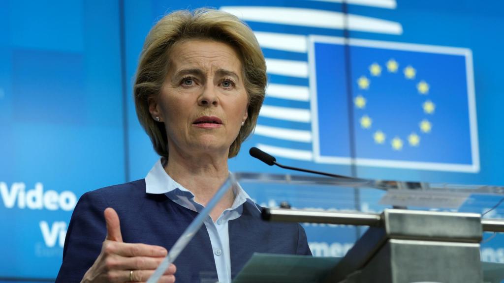 Ursula von der Leyen, presidenta de la Unión Europea.