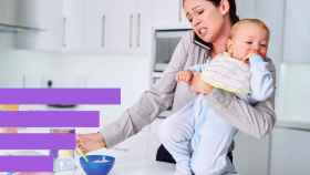 Las madres soportan la mayor parte de tareas del hogar y de cuidados.