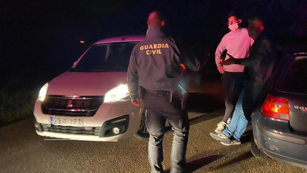 La Guardia Civil nos paró en el intento