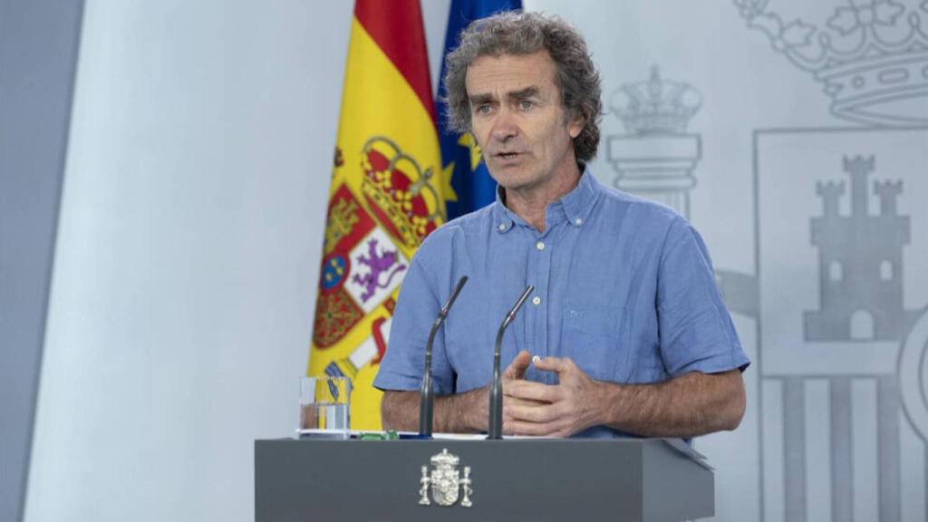 El director del Centro de Coordinación de Alertas y Emergencias Sanitarias, Fernando Simón. Foto: Moncloa