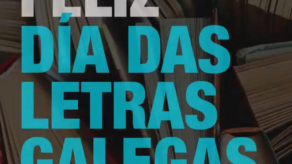 Resistir con nuestra lengua: la iniciativa de Estrella para felicitar las Letras Galegas