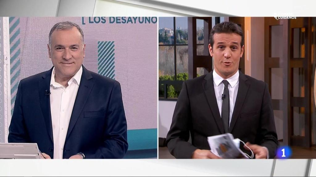 Xavier Fortes ha dado paso a Diego Losada tras 'Los Desayunos'.