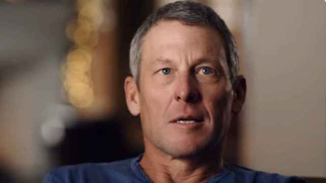 Lance Armstrong, durante el documental