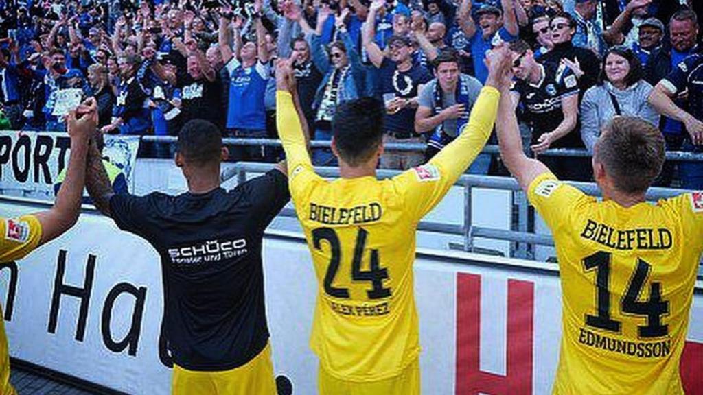 La unión del Arminia Bielefeld con su equipo es muy importante y les convierten en unos de los seguidores más fieles de Alemania