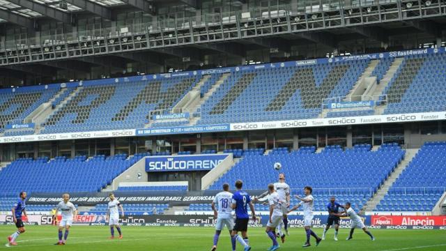 Así vivió Alex Pérez, del Arminia Bielefeld, el inicio del nuevo fútbol post coronavirus en Alemania