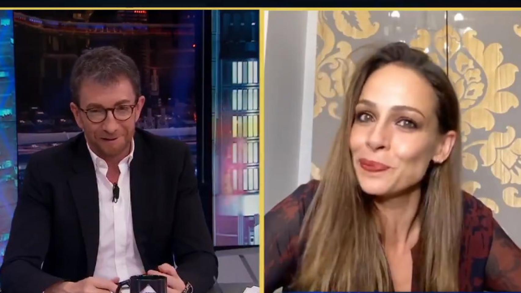 Eva González en 'El Hormiguero'.