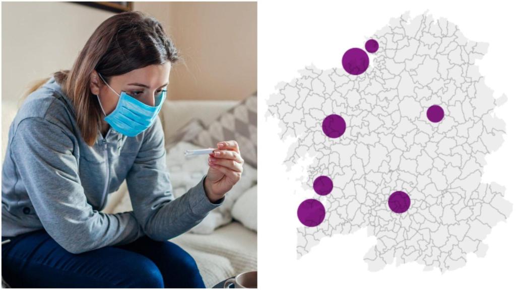 Coronavirus: 42 nuevos positivos en Galicia en todos los tests y 1136 casos activos