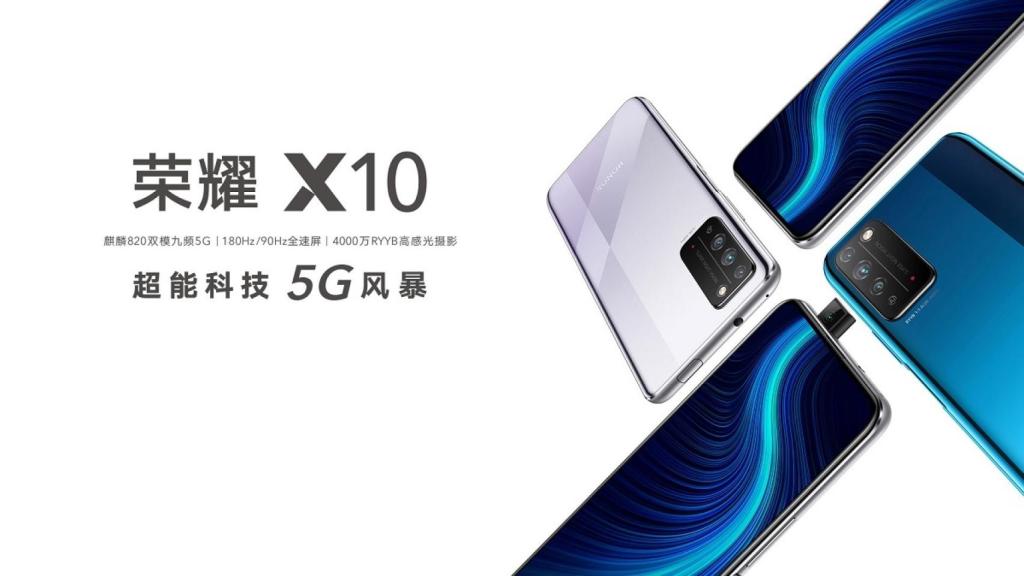 Nuevo Honor X10: 5G, cámara motorizada y pantalla de 90Hz