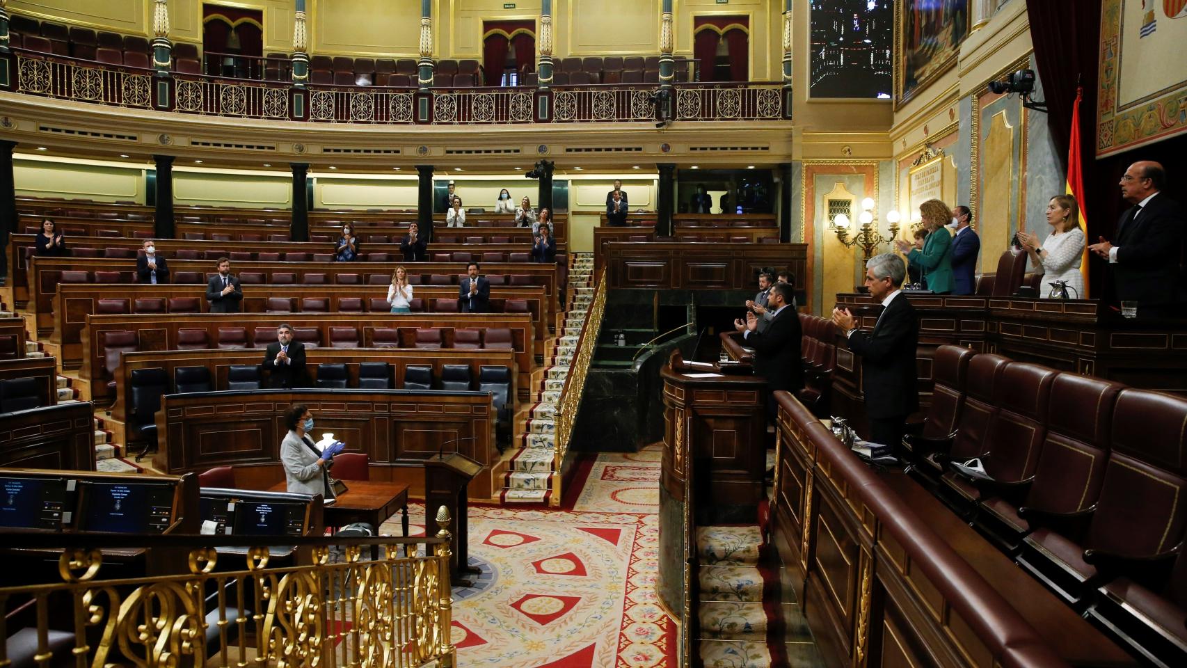 Imagen del pleno del Congreso de los Diputados este miércoles.