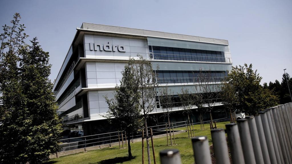 Sede de la compañía de tecnología Indra en Alcobendas.