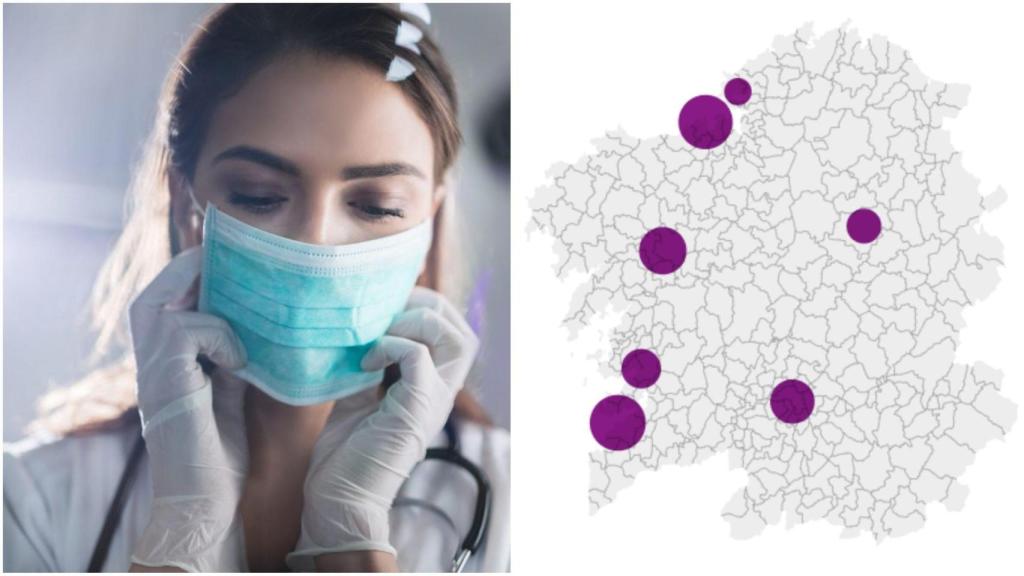 Coronavirus: 9 nuevos casos por PCR en Galicia para hacer un total de 9.067