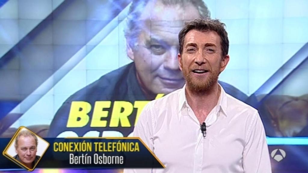 Bertín Osborne sigue presionando a TVE: llama en directo a 'El Hormiguero'